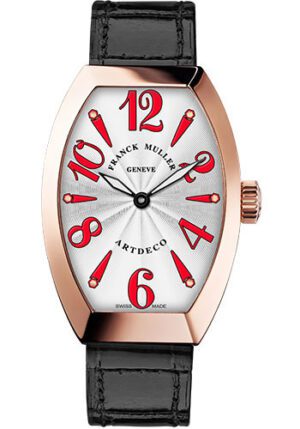 Franck Muller 18K RG 32mm Model 11002 M QZ 5N White Red