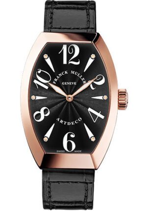 Franck Muller 18K RG 23mm Model 11002 S QZ 5N Black