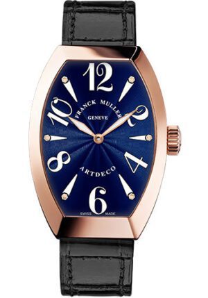 Franck Muller 18K RG 23mm Model 11002 S QZ 5N Blue