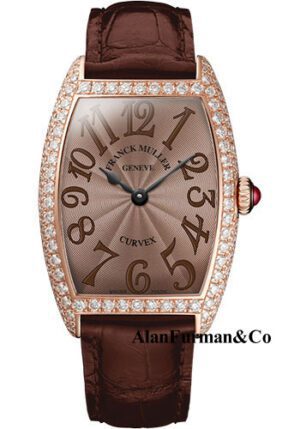 Franck Muller 18K RG Model 1752 QZ D 5N CHOCOLATE