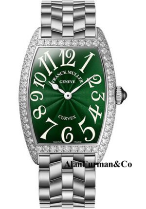 Franck Muller Platinum Model 1752 QZ D O PT GREEN