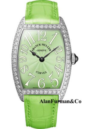 Franck Muller Platinum Model 1752 QZ D PT PASTEL GREEN