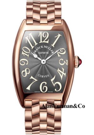 Franck Muller 18K RG Model 1752 QZ O 5N GREY