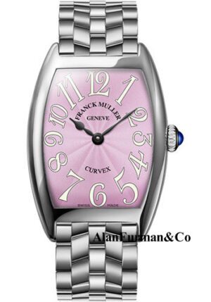 Franck Muller 18K WG Model 1752 QZ O OG PINK
