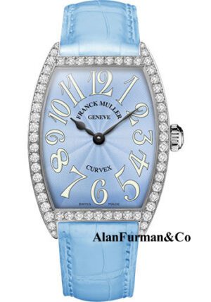 Franck Muller SS Model 6852 QZ DP AC PASTEL BLUE