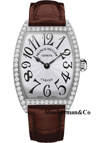 Franck Muller SS Model 6852 QZ DP AC WHITE BROWN