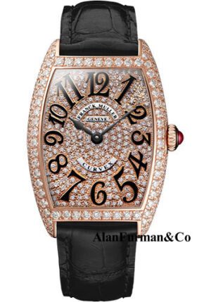 Franck Muller 18K RG Model 7502 QZ D CD 5N BLACK