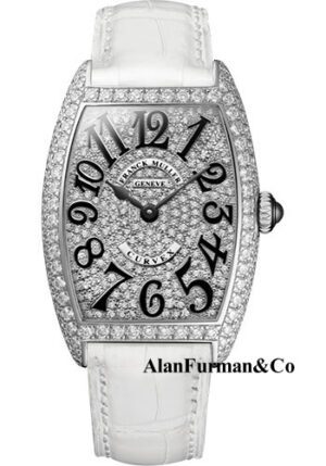 Franck Muller 18K WG Model 7502 QZ D CD OG WHITE