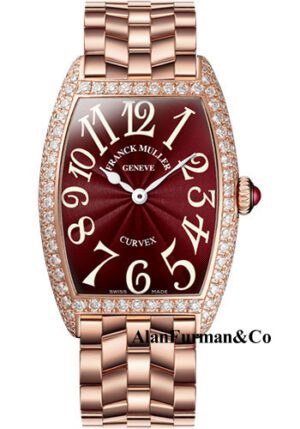 Franck Muller 18K RG Model 7502 QZ D O 5N RED