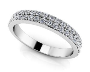 Diamond Ring 14K White Gold .45cttw Model AFC-MS130-W