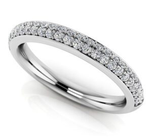 Diamond Ring 14K White Gold .25cttw Model AFC-MS220-W