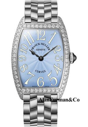 Franck Muller SS Model 1752 QZ D O AC PASTEL BLUE
