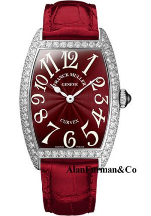 Franck Muller 18K WG Model 1752 QZ D OG RED