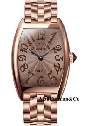 Franck Muller 18K RG Model 7502 QZ O 5N CHOCOLATE