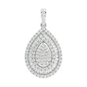 Brina Chiara Pendant in 14K White Gold (AFC-PDIAL397)