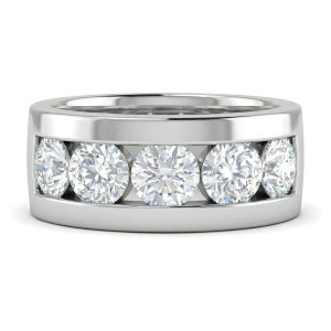 Voto Eterno Ring in 14K White Gold (AFC-RDIAL2387)