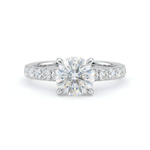 Stella Pura Diamond Ring in 14K White Gold (AFC-RDIAL2023)