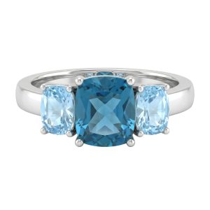 London and Sky Blue Topaz Ring (AFC-GR759NVWLBSB)