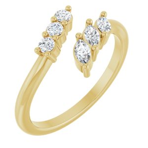Marisol Diamond Cluster Signet Ring (AFC-127221:LG111:P)