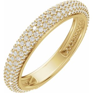 Solenne Pavé Radiance Band (AFC-689511:LG700:P)