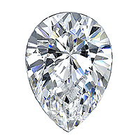0.32 Carat Pear Diamond